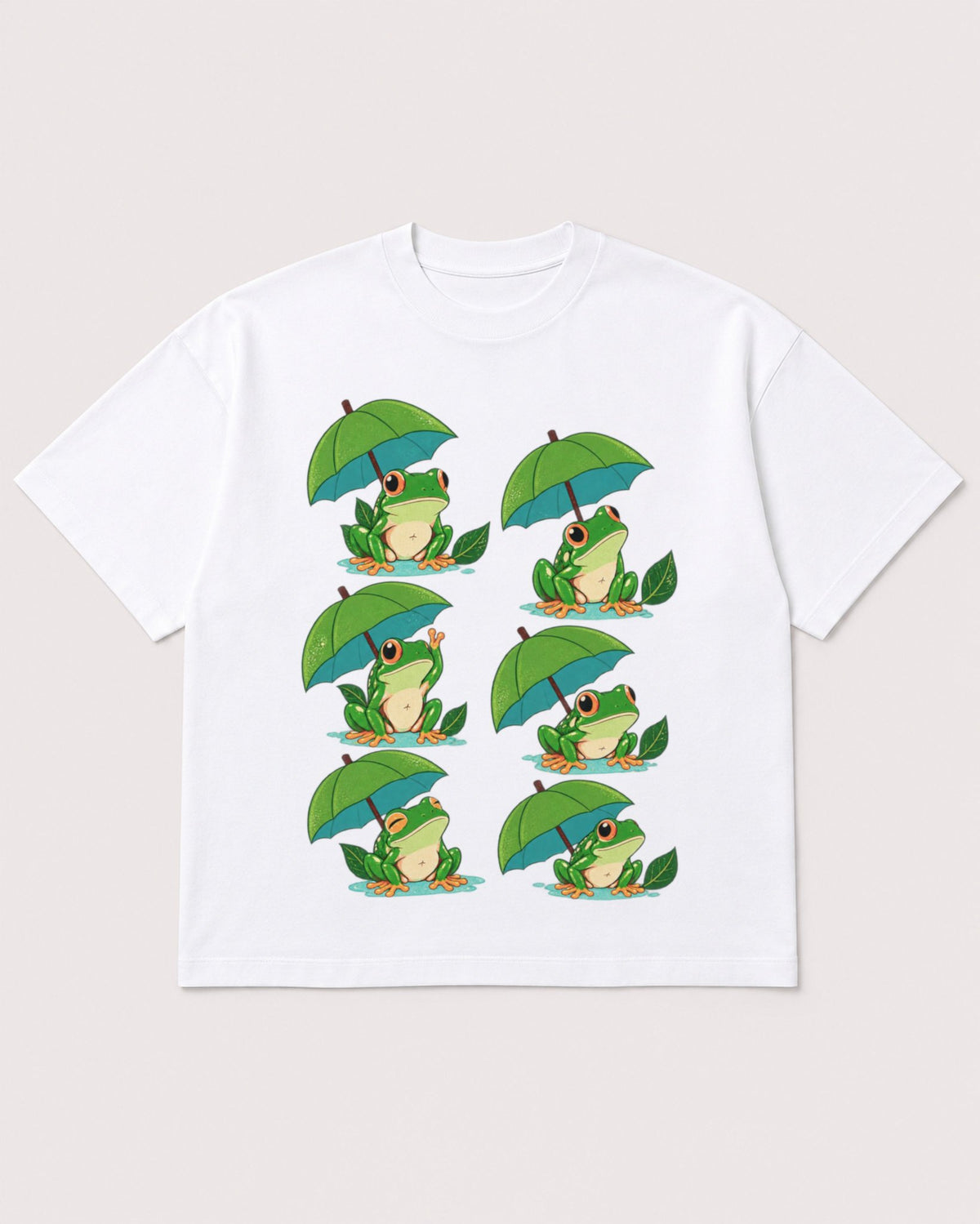 Mockup Boxy Heavyweight Tee White product
