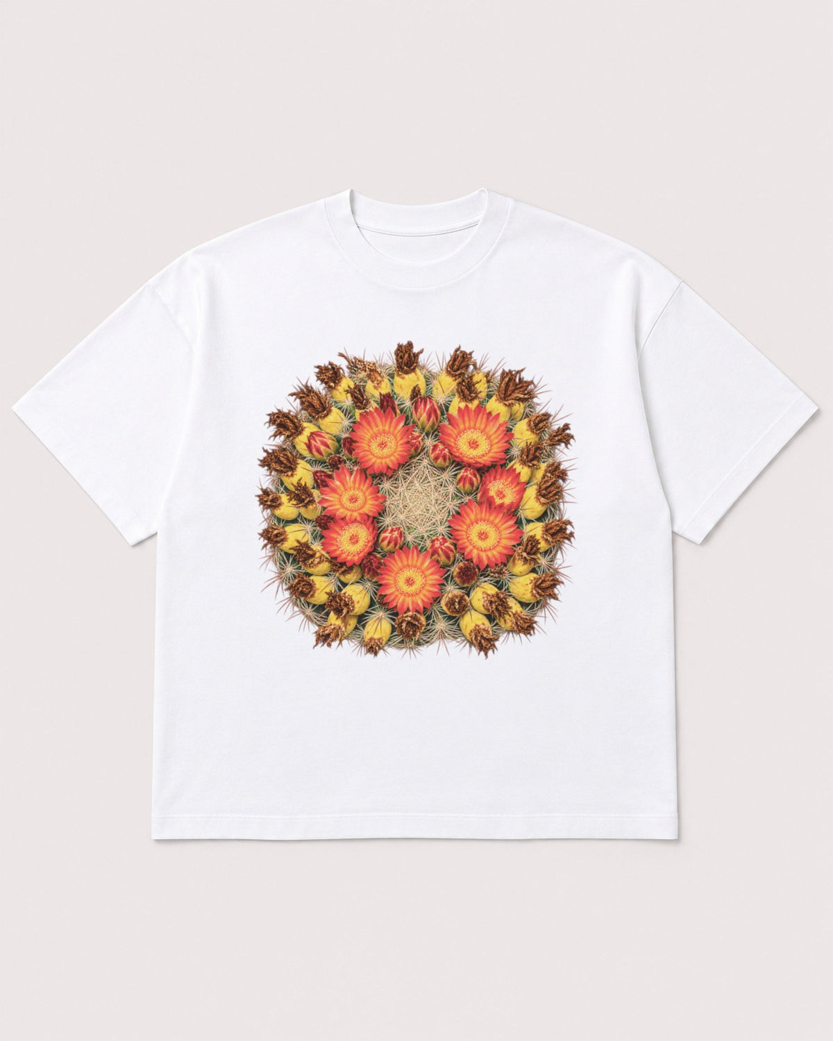 Mockup Boxy Heavyweight Tee White product