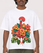 Mockup Boxy Heavyweight Tee White male close-up 04