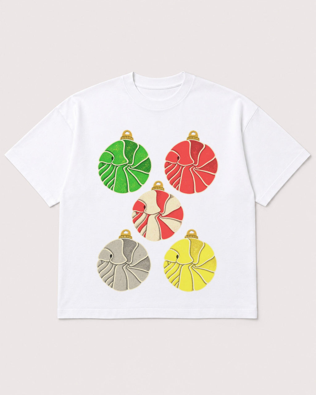 Mockup Boxy Heavyweight Tee White product