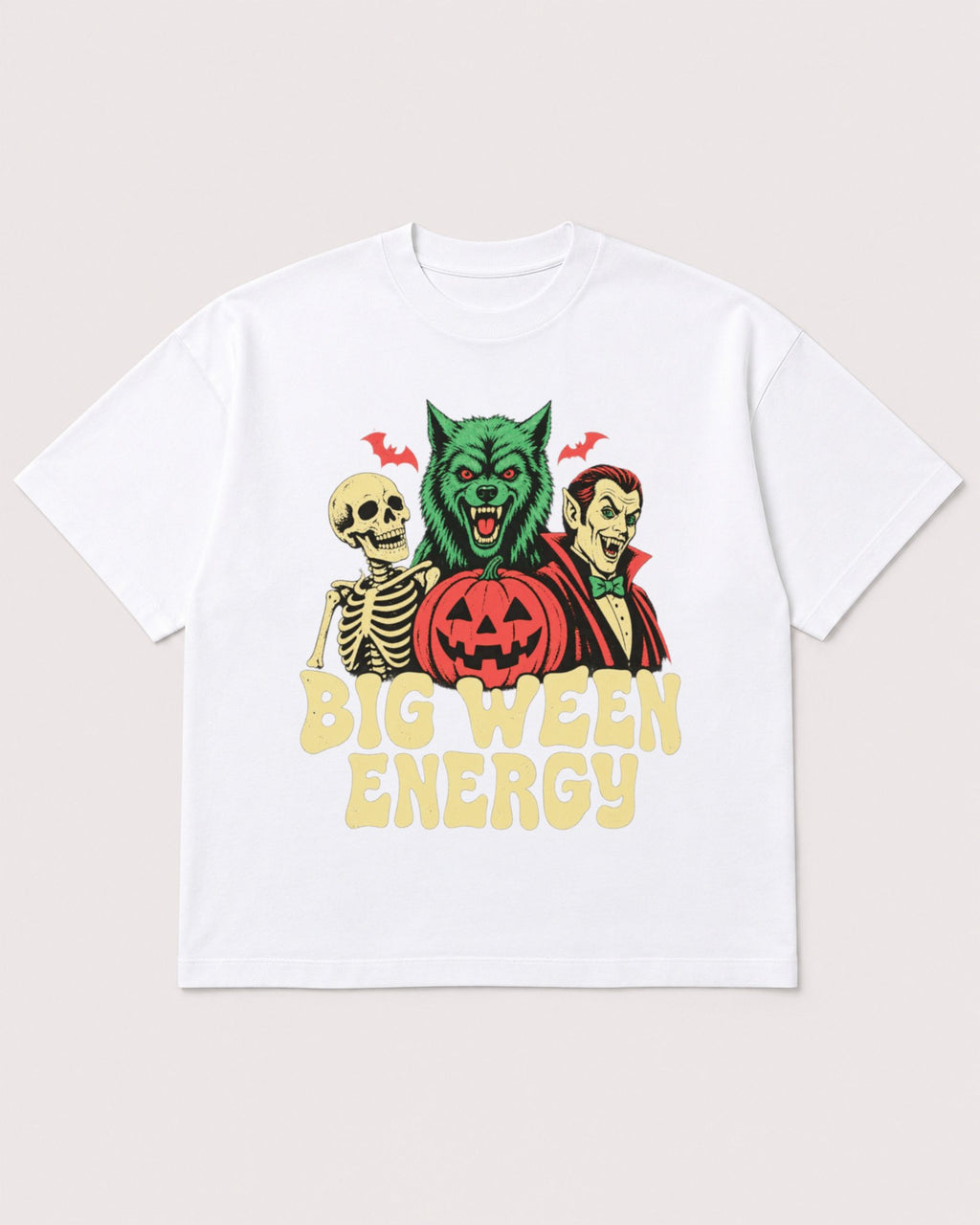 Mockup Boxy Heavyweight Tee White product