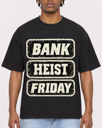 Mockup Boxy Heavyweight Tee Black male close-up 05