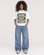 Mockup Boxy Heavyweight Tee White female full-body 05