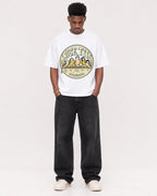 Mockup Boxy Heavyweight Tee White male full-body 15