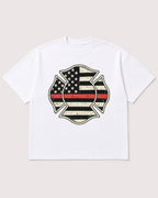 Mockup Boxy Heavyweight Tee White product