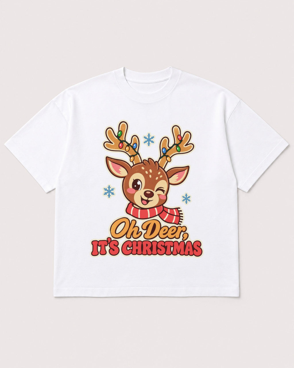 Mockup Boxy Heavyweight Tee White product