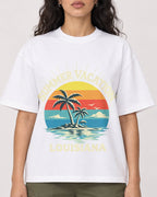 Mockup Boxy Heavyweight Tee White female close-up 07