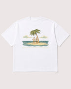 Mockup Boxy Heavyweight Tee White product