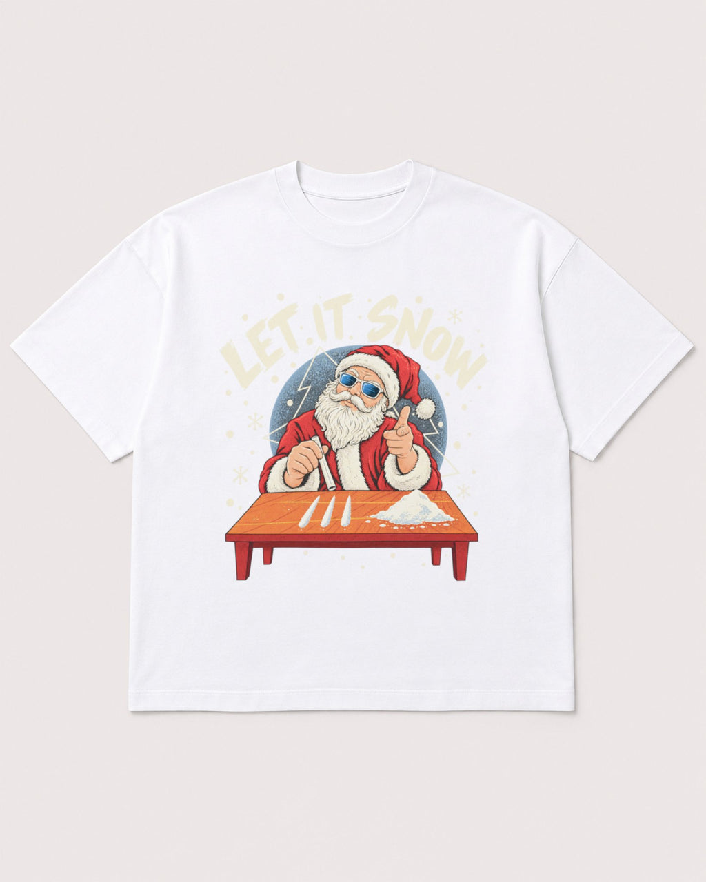 Mockup Boxy Heavyweight Tee White product