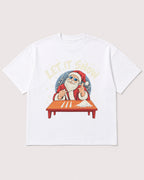 Mockup Boxy Heavyweight Tee White product
