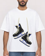 Mockup Boxy Heavyweight Tee White male close-up 07