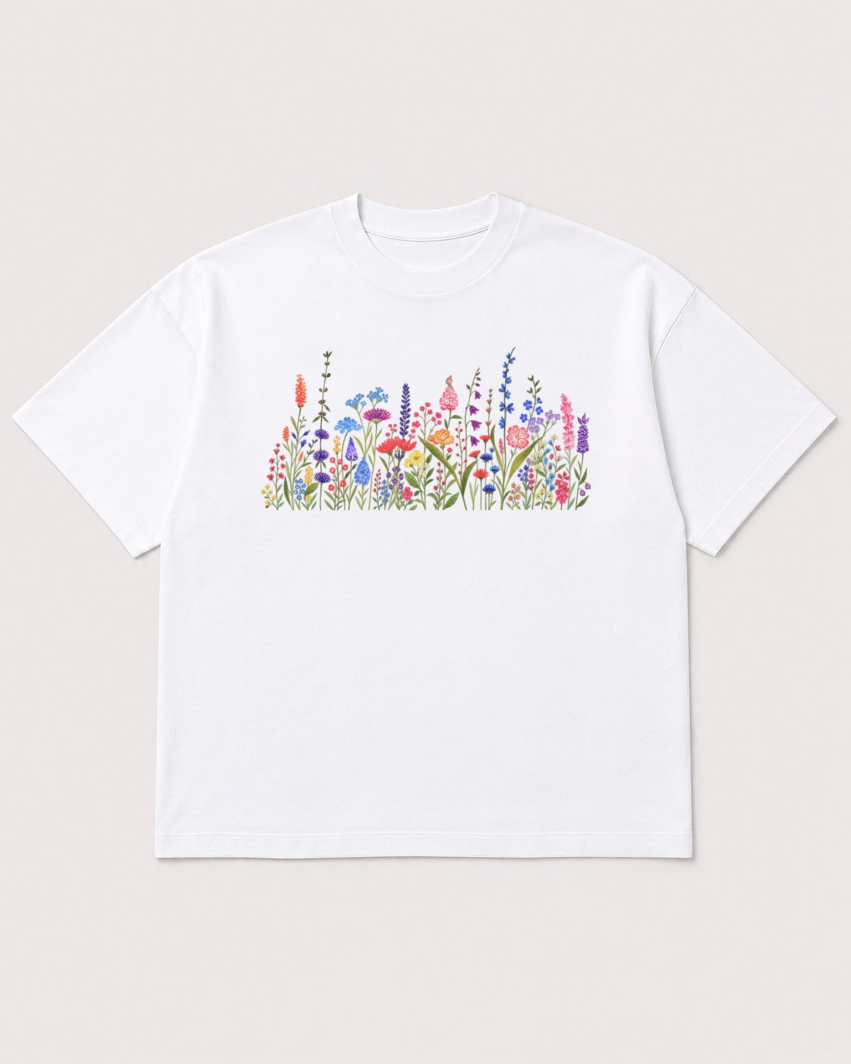 Mockup Boxy Heavyweight Tee White product