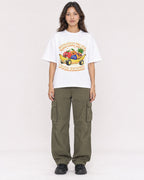 Mockup Boxy Heavyweight Tee White female full-body 02