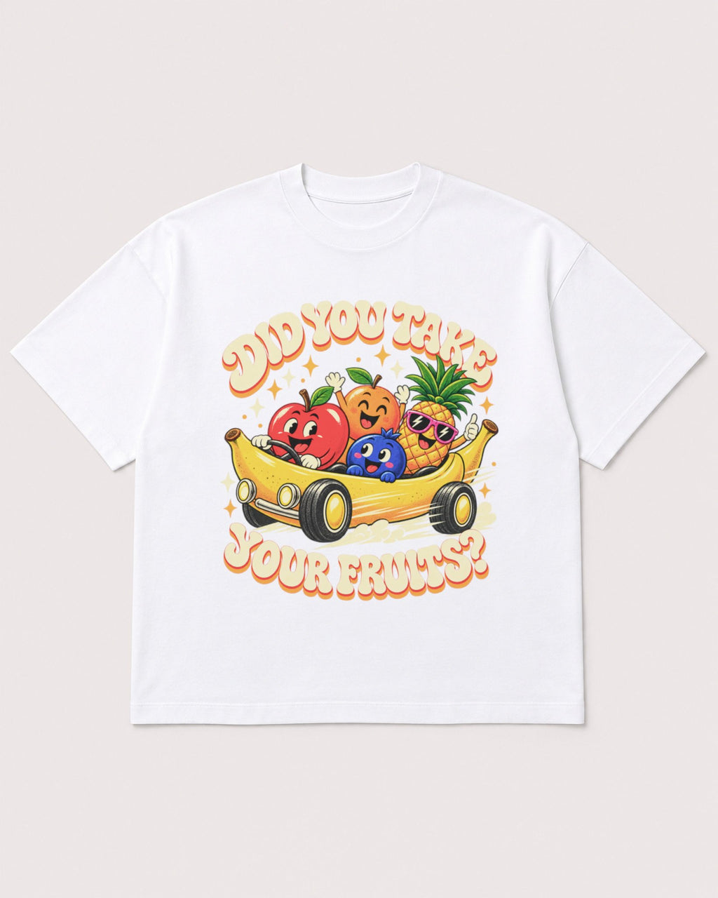 Mockup Boxy Heavyweight Tee White product