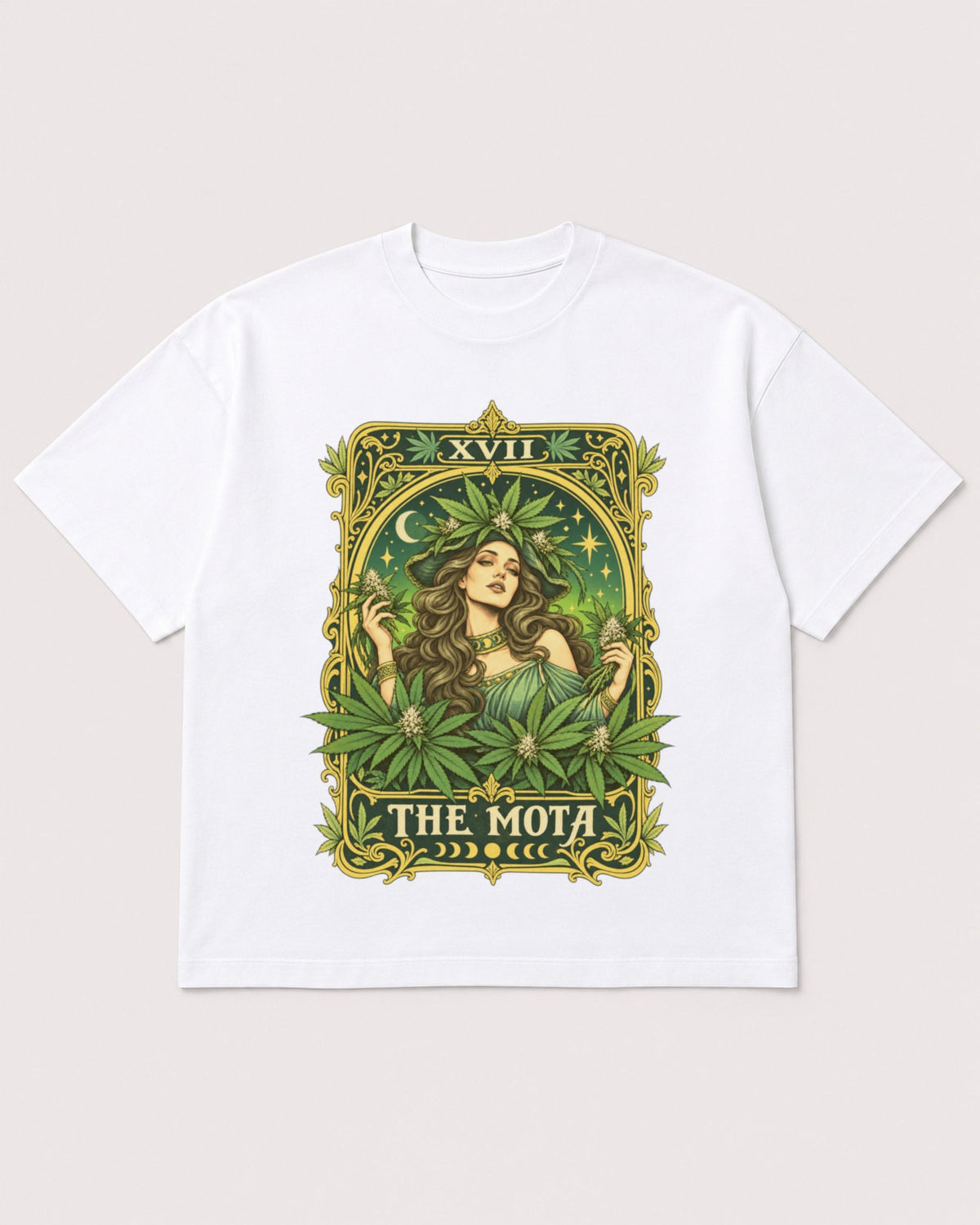 Mockup Boxy Heavyweight Tee White product
