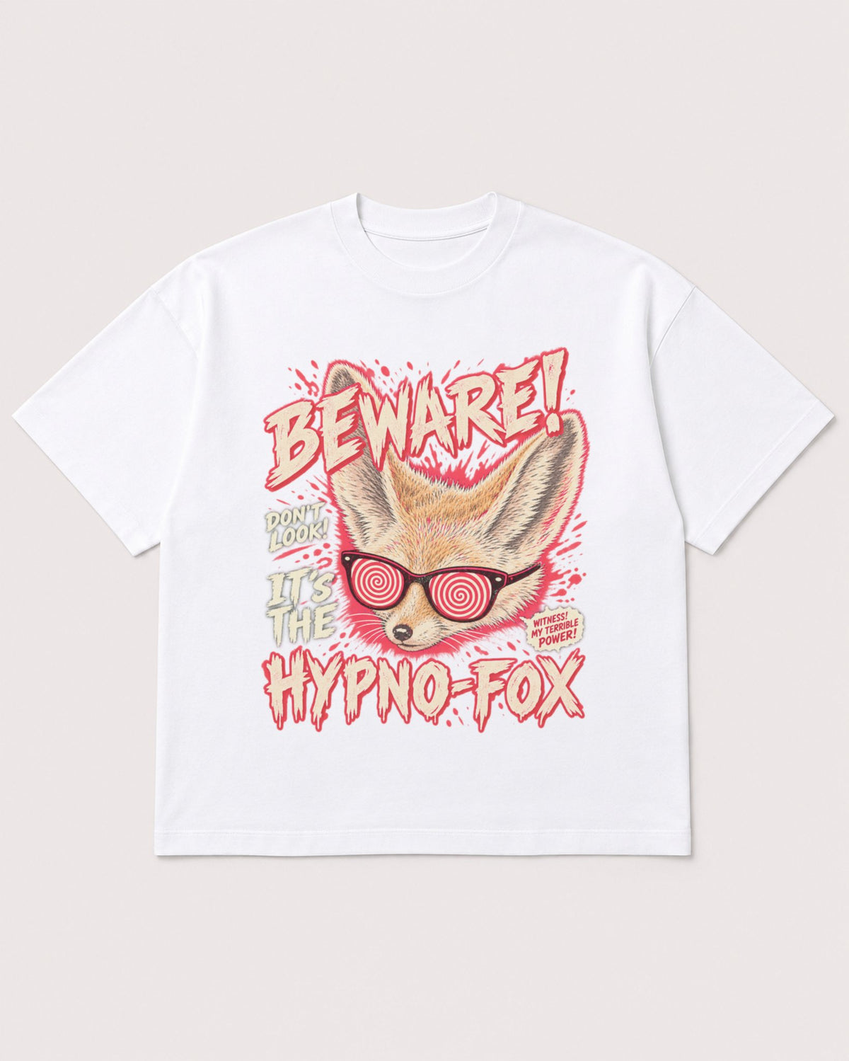 Mockup Boxy Heavyweight Tee White product
