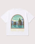 Mockup Boxy Heavyweight Tee White product