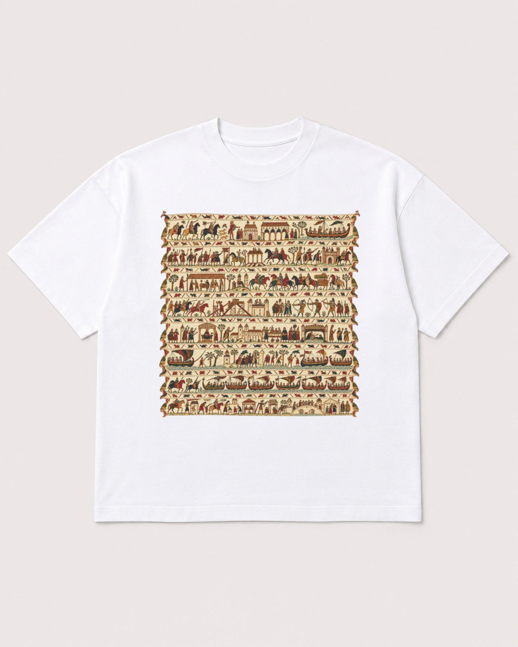 Mockup Boxy Heavyweight Tee White product