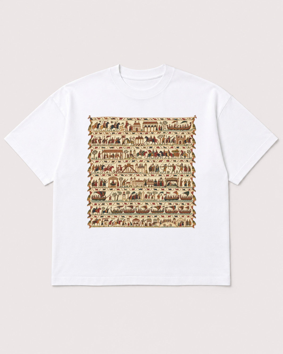 Mockup Boxy Heavyweight Tee White product