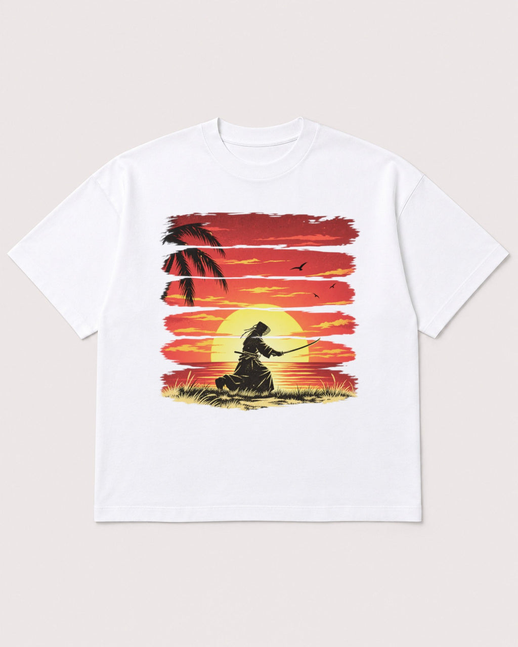 Mockup Boxy Heavyweight Tee White product