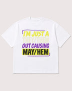 Mockup Boxy Heavyweight Tee White product