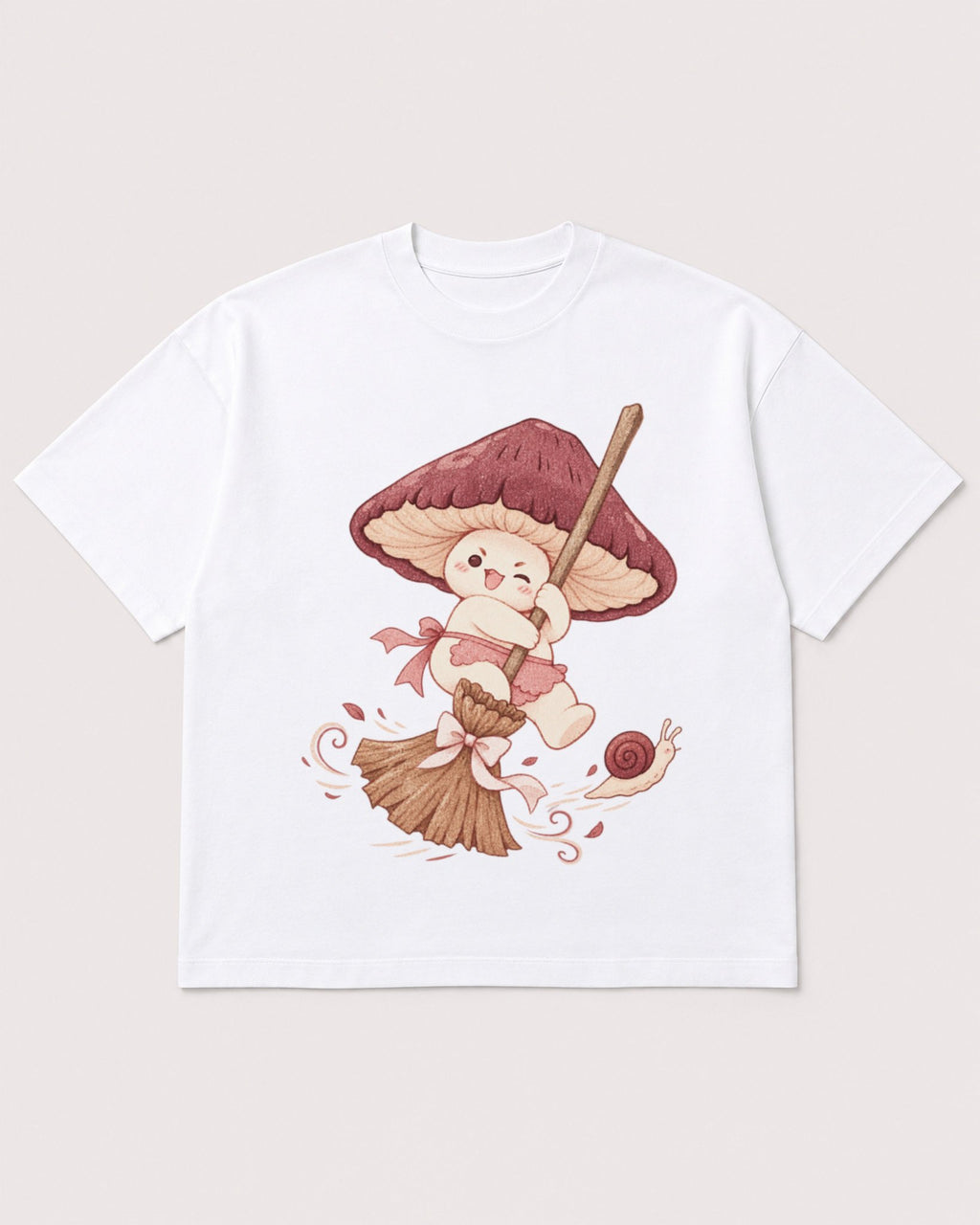 Mockup Boxy Heavyweight Tee White product