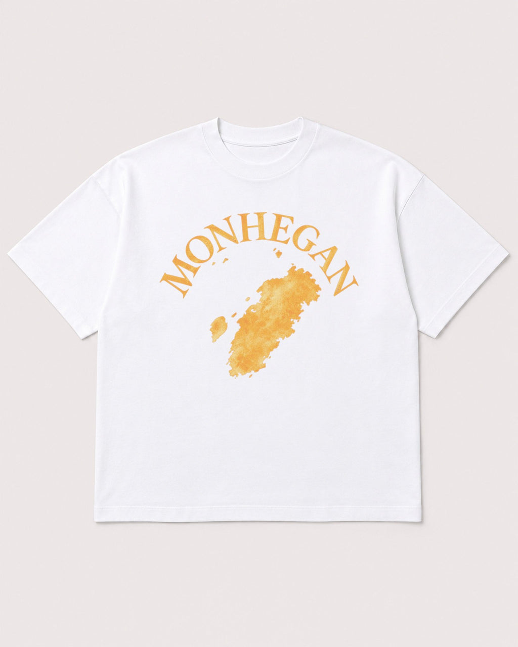 Mockup Boxy Heavyweight Tee White product