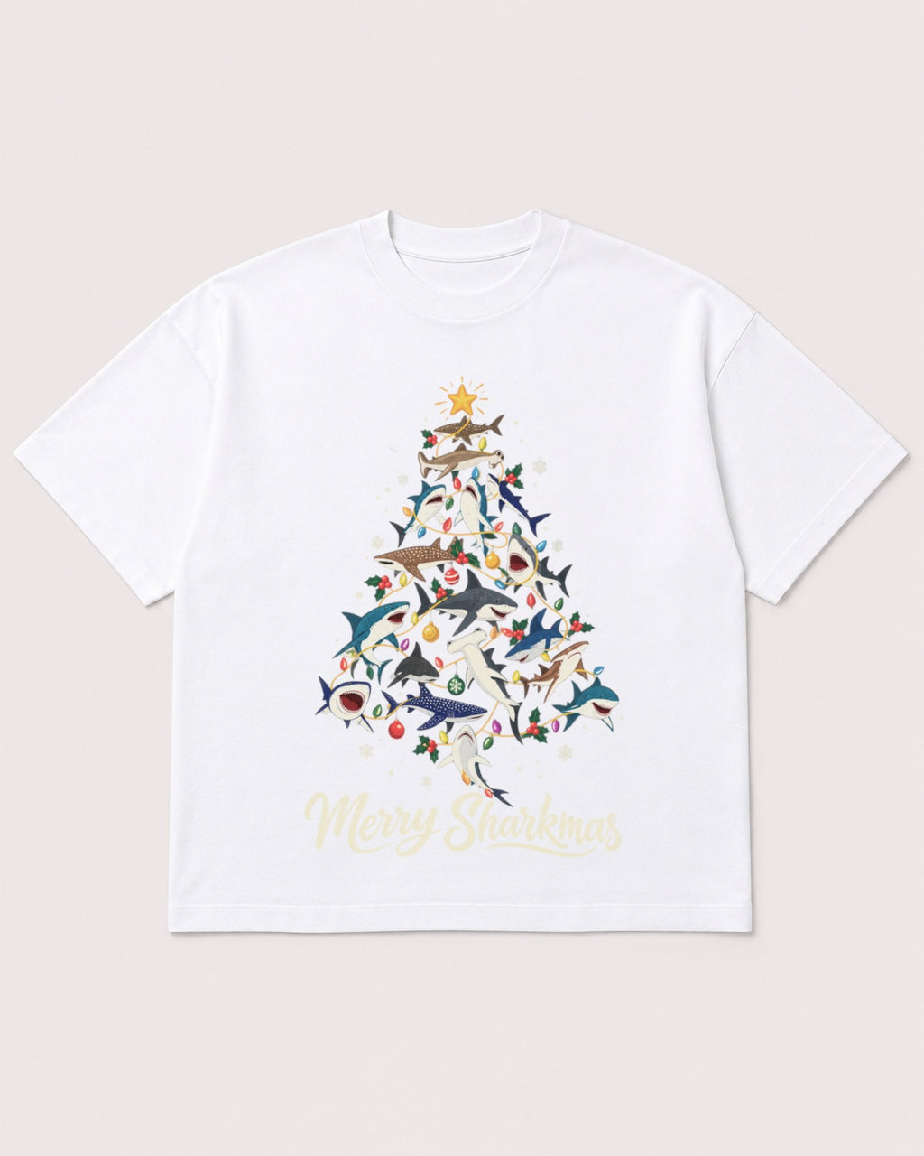Mockup Boxy Heavyweight Tee White product
