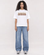 Mockup Boxy Heavyweight Tee White female full-body 10