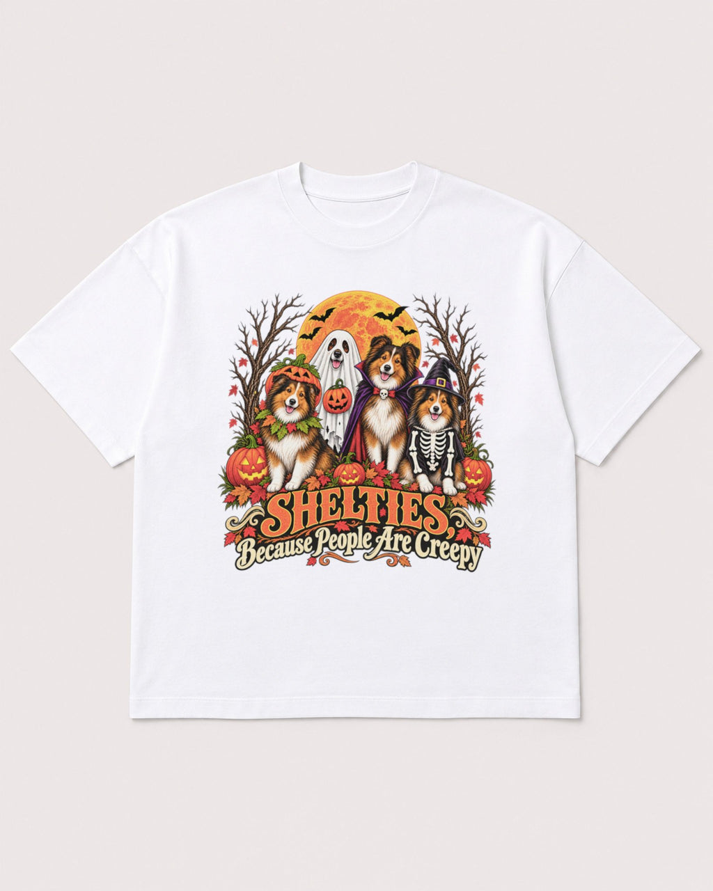 Mockup Boxy Heavyweight Tee White product