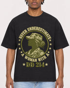 Mockup Boxy Heavyweight Tee Black male close-up 05