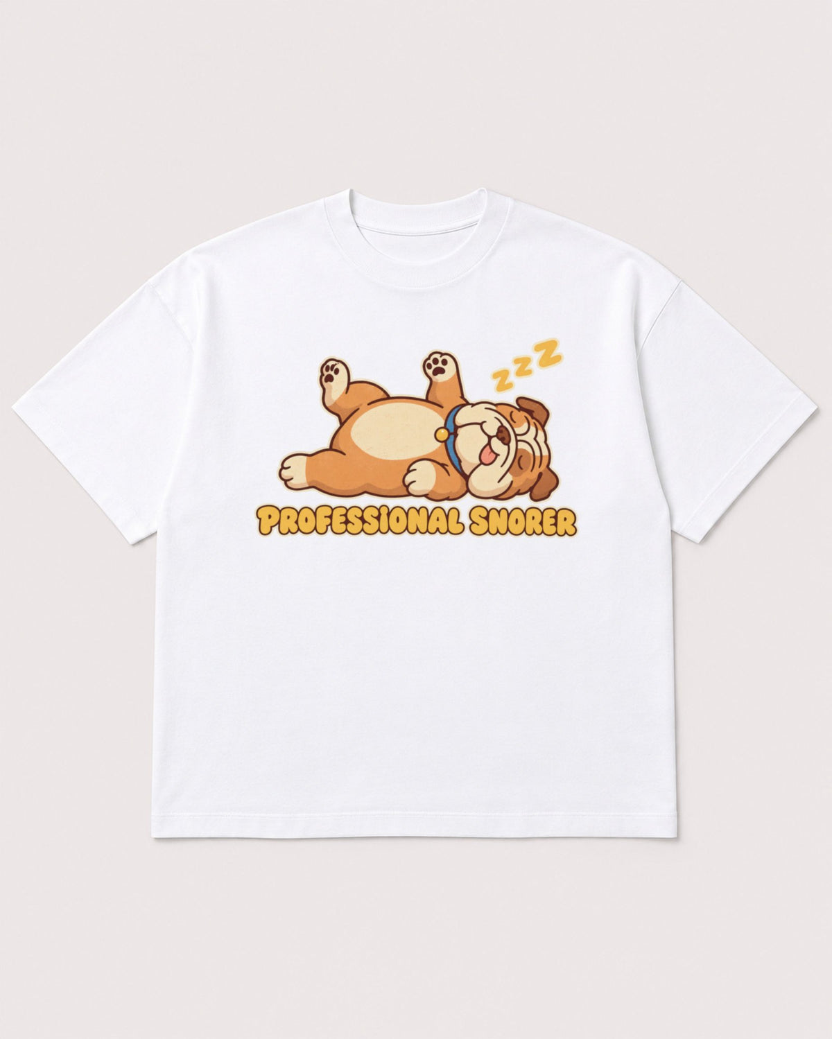 Mockup Boxy Heavyweight Tee White product