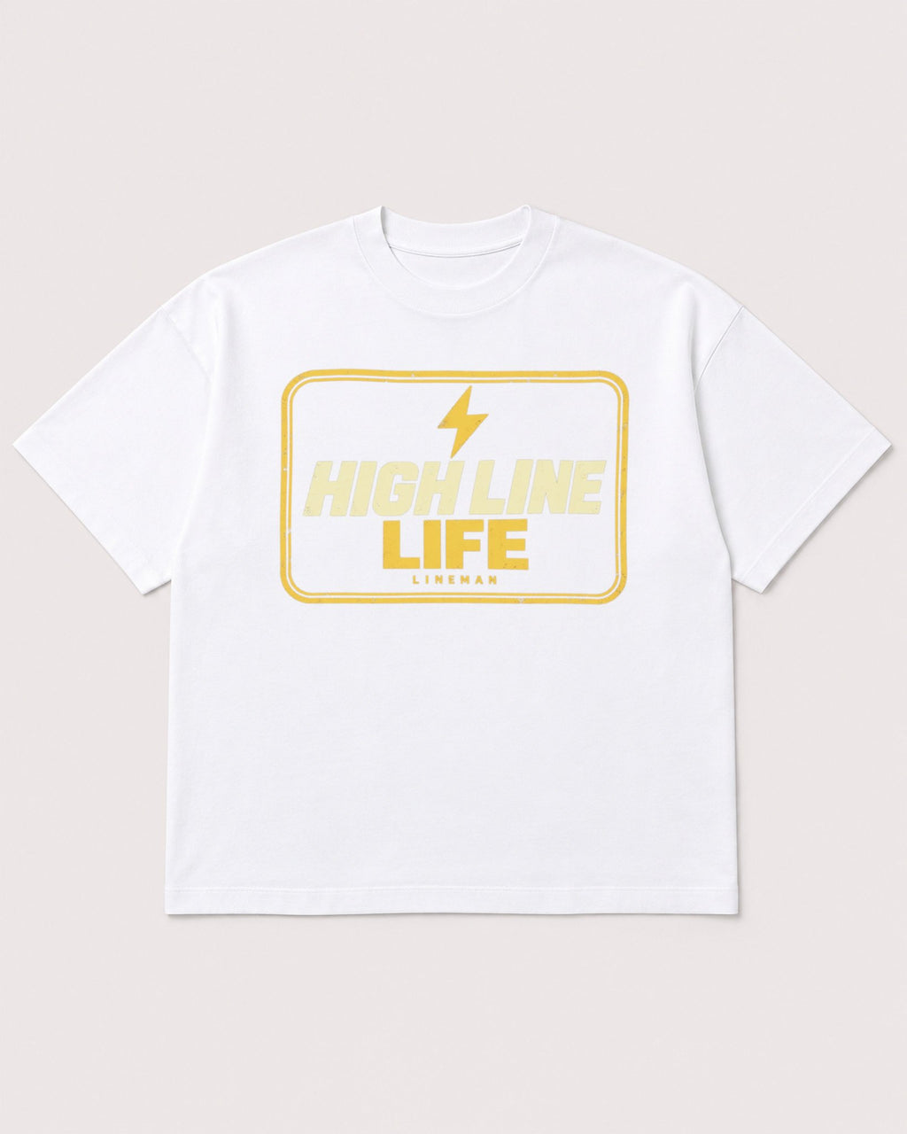 Mockup Boxy Heavyweight Tee White product