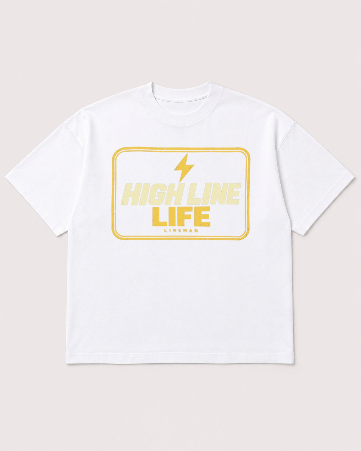 Mockup Boxy Heavyweight Tee White product