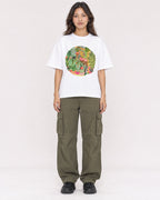 Mockup Boxy Heavyweight Tee White female full-body 02