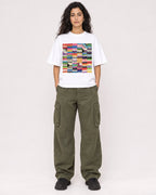 Mockup Boxy Heavyweight Tee White female full-body 07