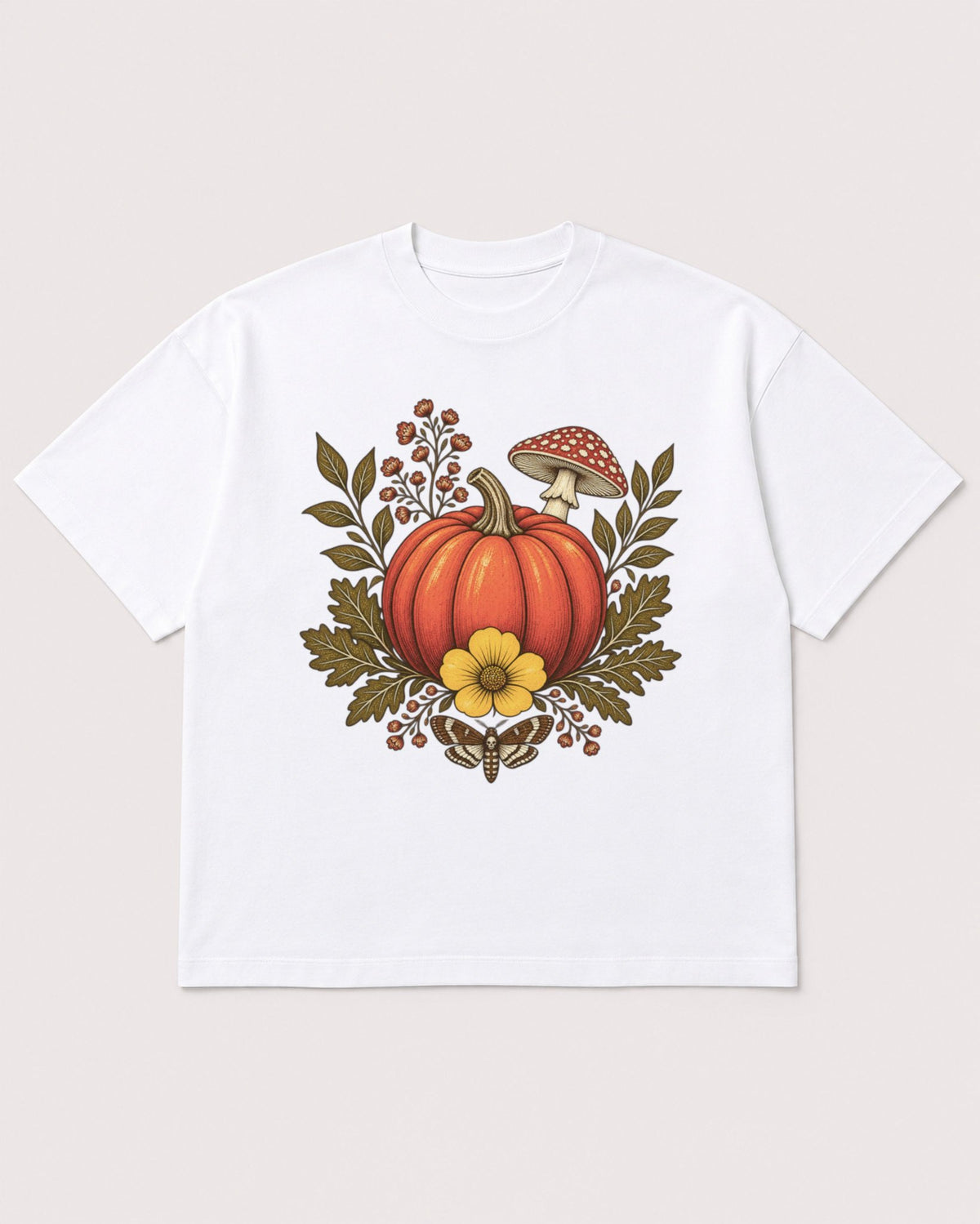 Mockup Boxy Heavyweight Tee White product