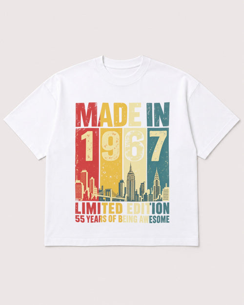 Mockup Boxy Heavyweight Tee White product