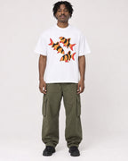 Mockup Boxy Heavyweight Tee White male full-body 04
