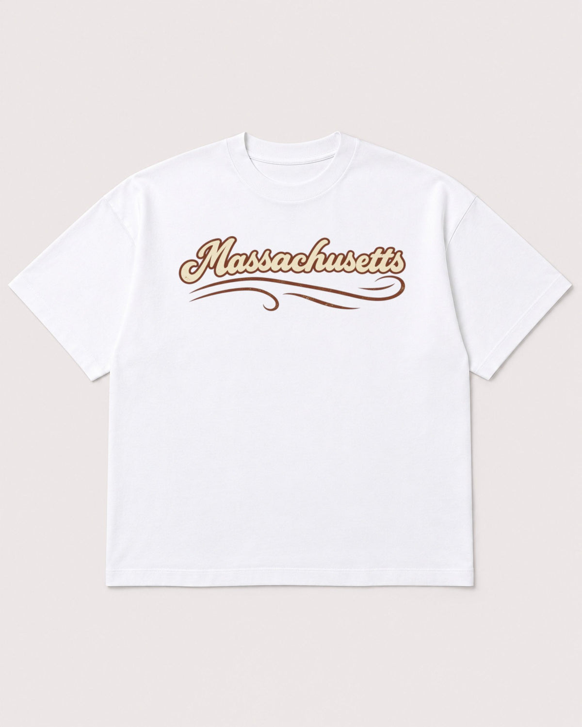 Mockup Boxy Heavyweight Tee White product