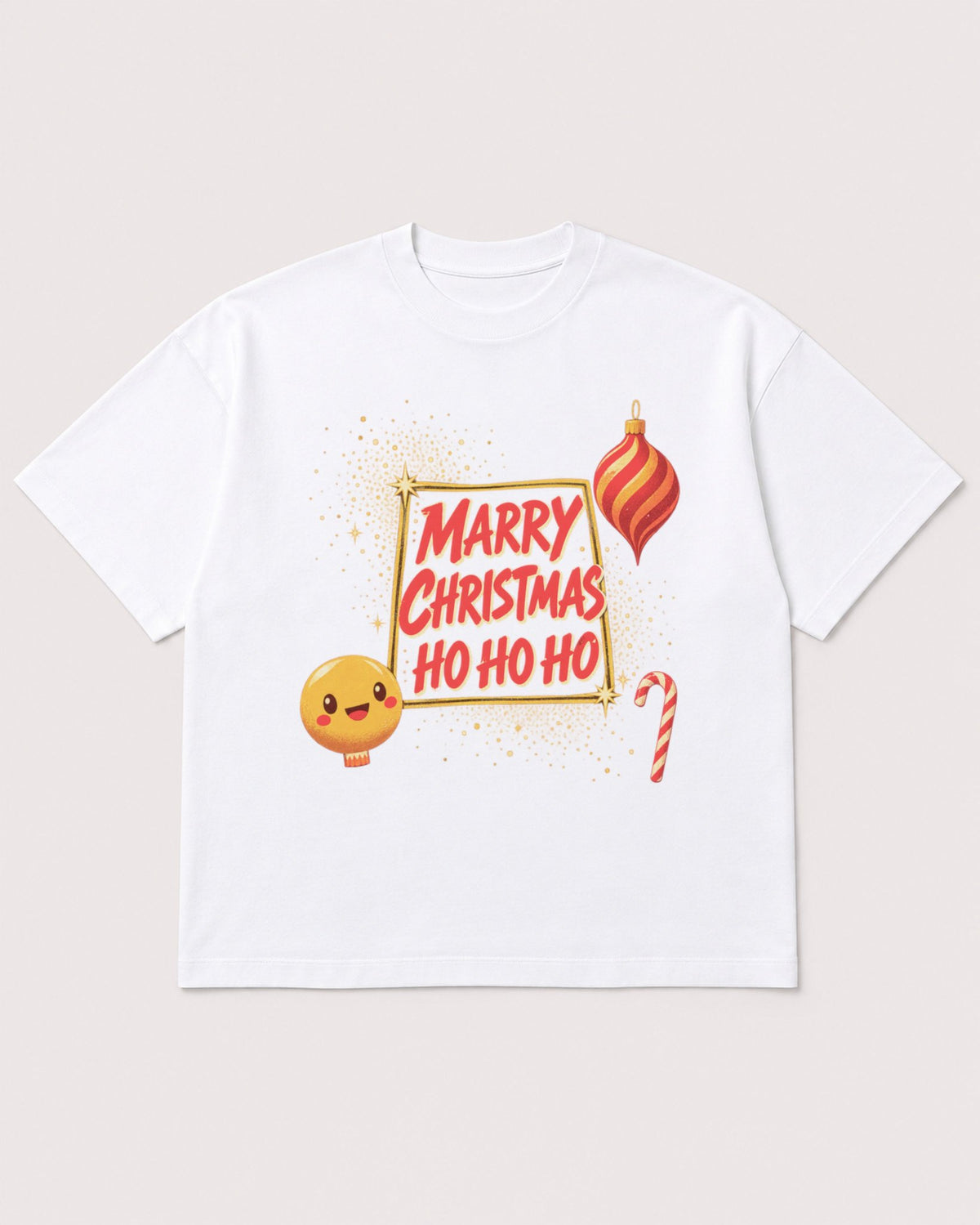 Mockup Boxy Heavyweight Tee White product