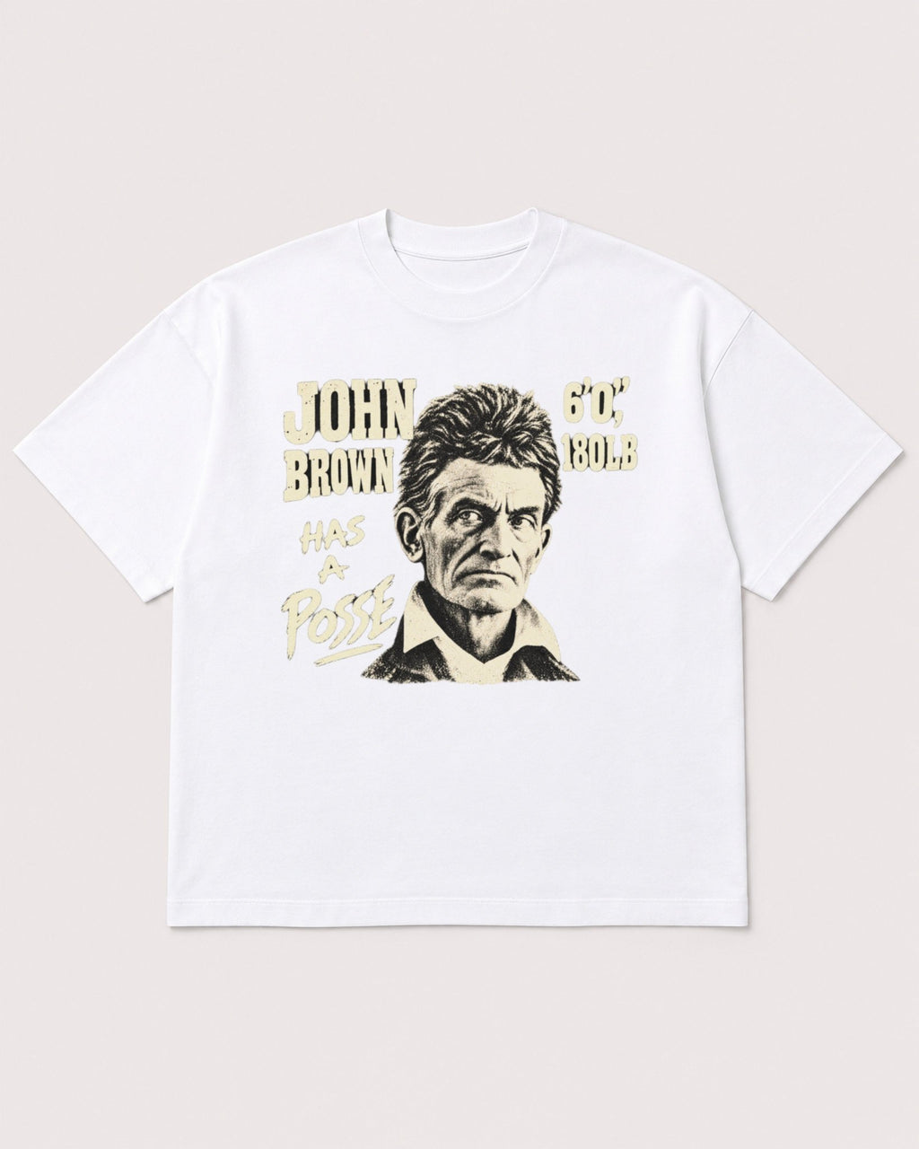 Mockup Boxy Heavyweight Tee White product