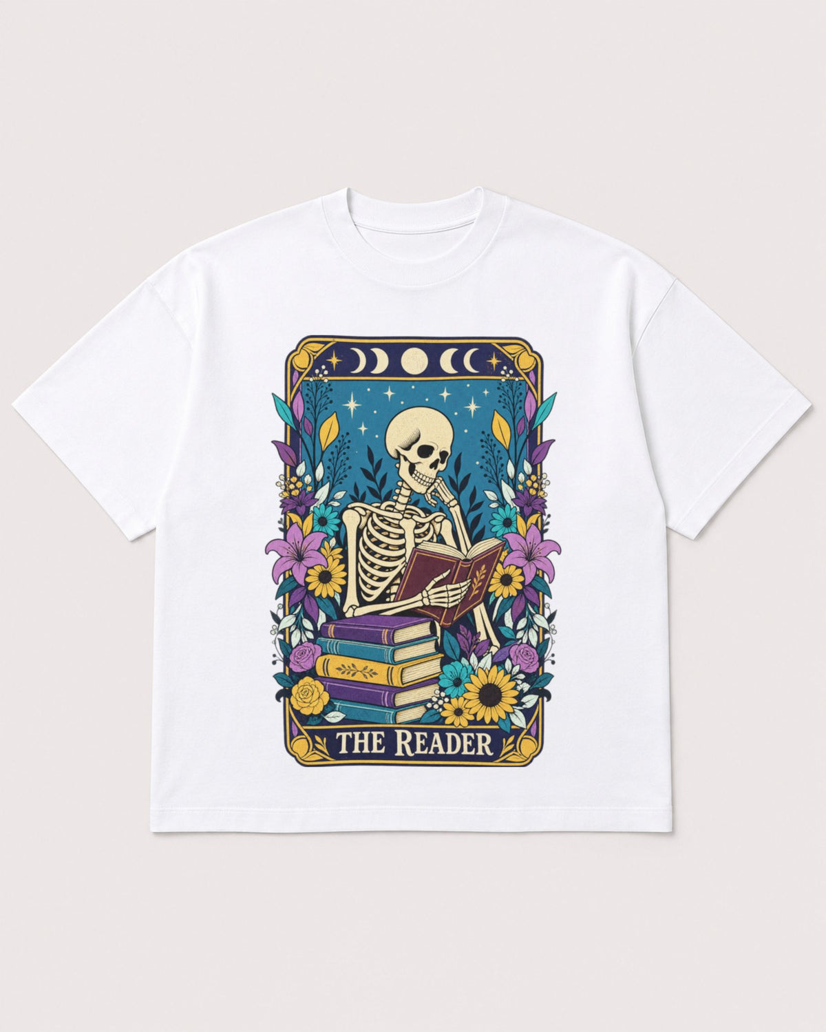 Mockup Boxy Heavyweight Tee White product
