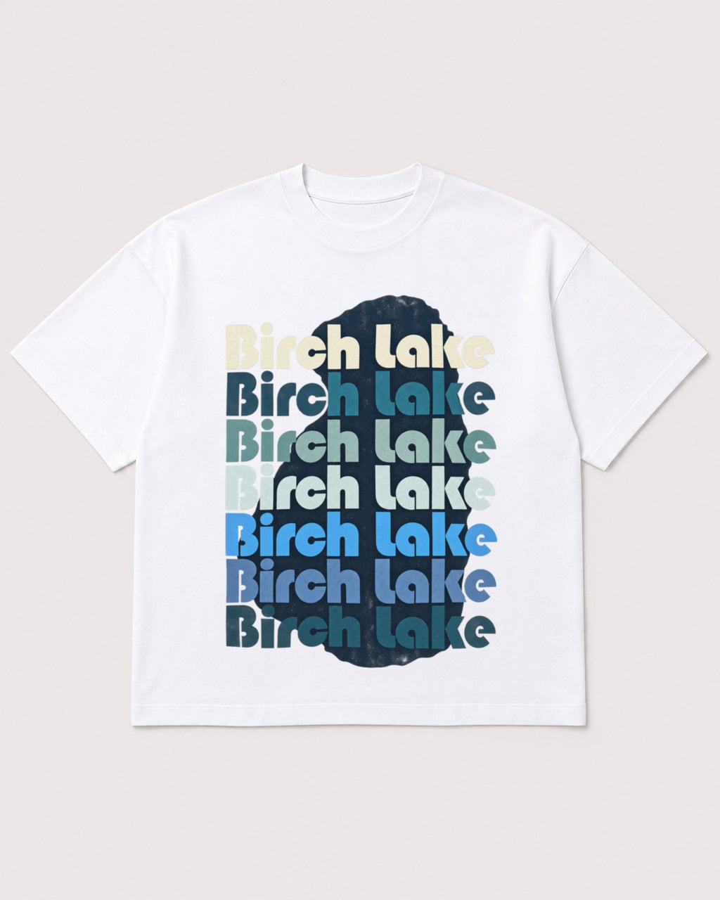 Mockup Boxy Heavyweight Tee White product