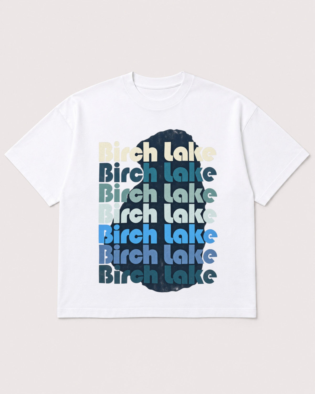 Mockup Boxy Heavyweight Tee White product