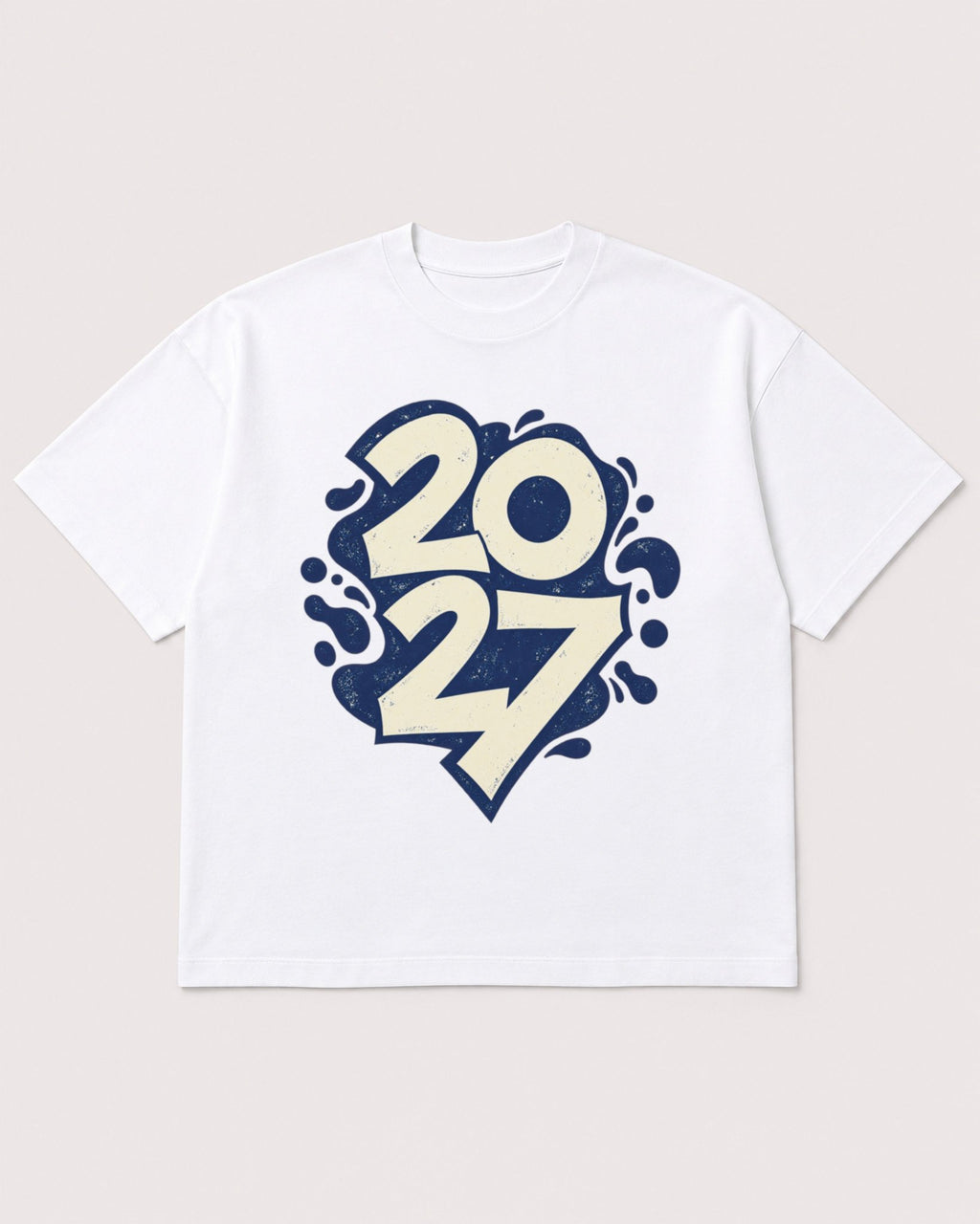 Mockup Boxy Heavyweight Tee White product
