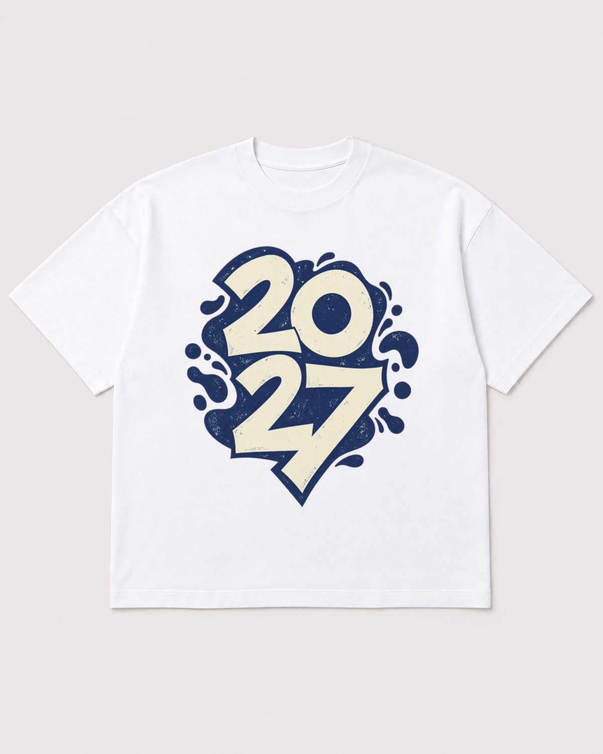 Mockup Boxy Heavyweight Tee White product
