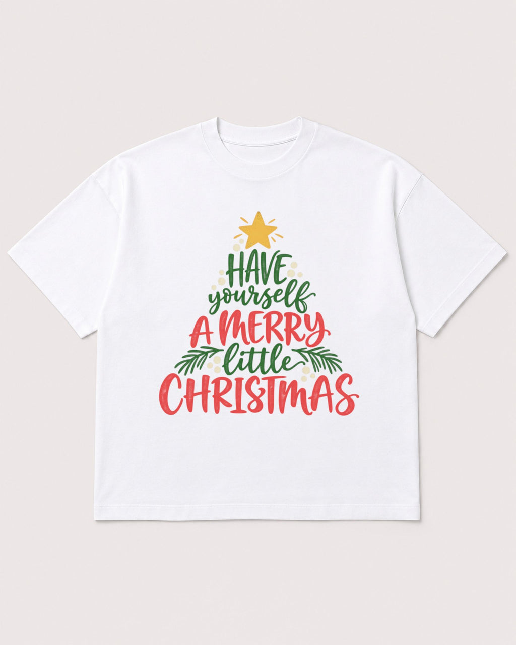 Mockup Boxy Heavyweight Tee White product