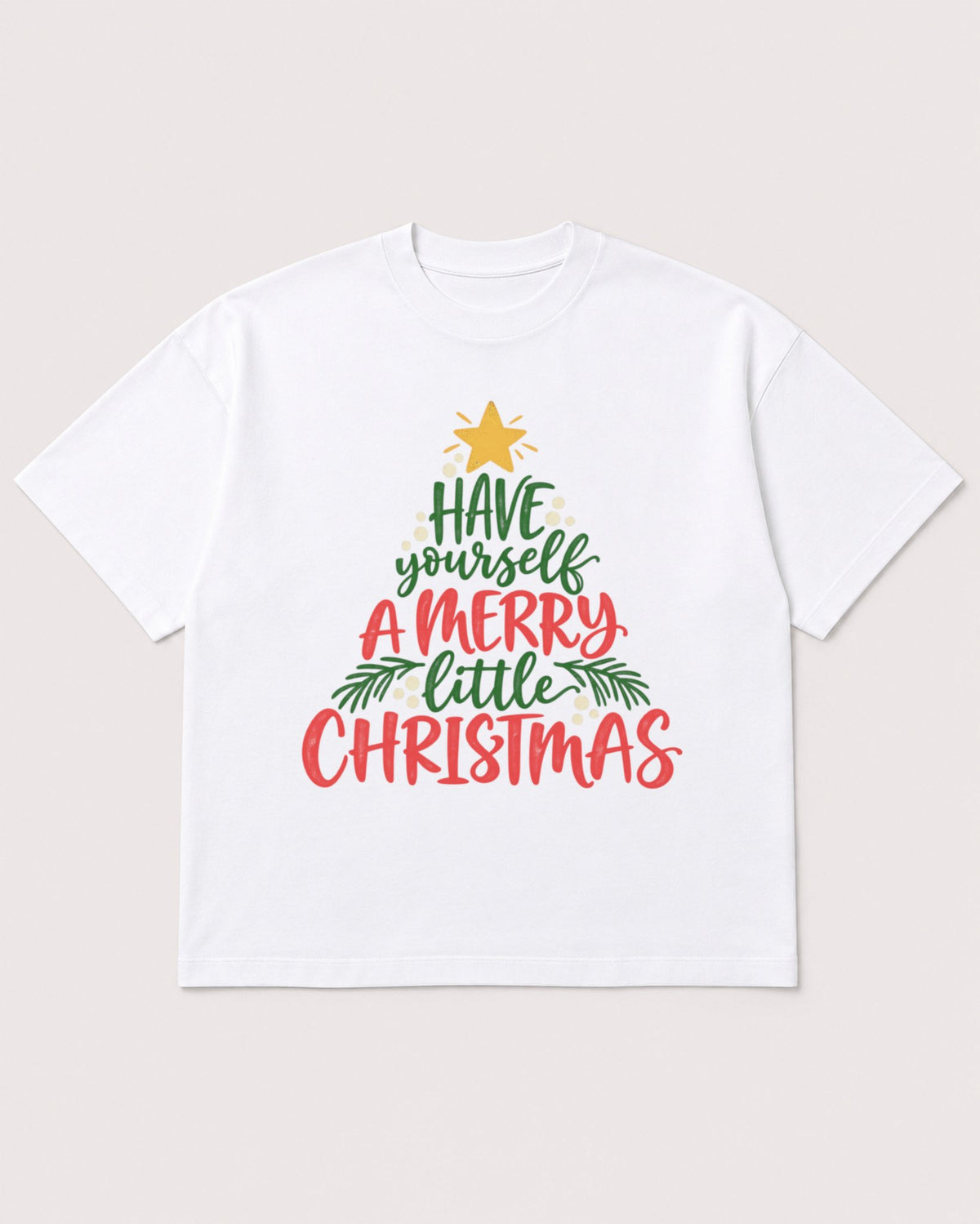 Mockup Boxy Heavyweight Tee White product