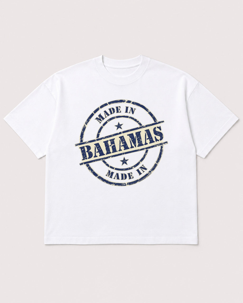 Mockup Boxy Heavyweight Tee White product